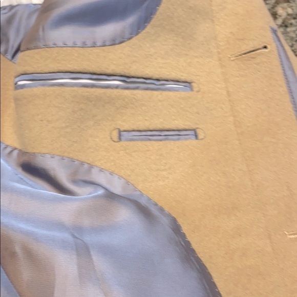 𝅺Samuel Windsor Long cashmere and wool Coat SZ 40 - Picture 12 of 14